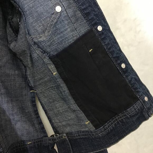 BCBGMaxAzria Jeans Cropped Jean Jacket - Picture 7 of 16